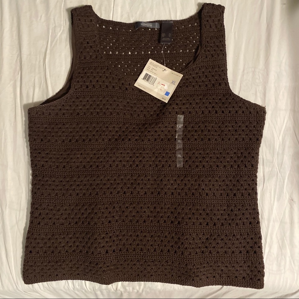 NWT! Liz Claiborne knit tank top
